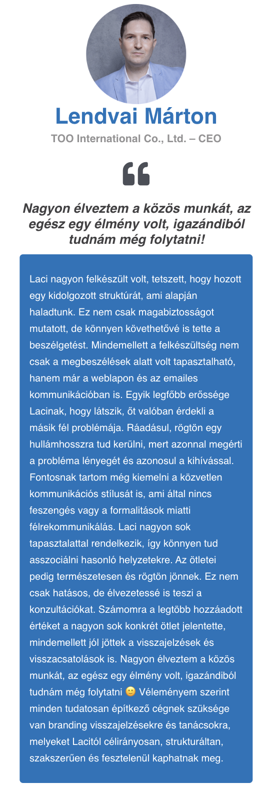 Márkaépítő Mesterkurzus Szemléletváltó Mentorprogram