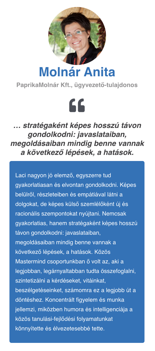 Márkaépítő Mesterkurzus Szemléletváltó Mentorprogram