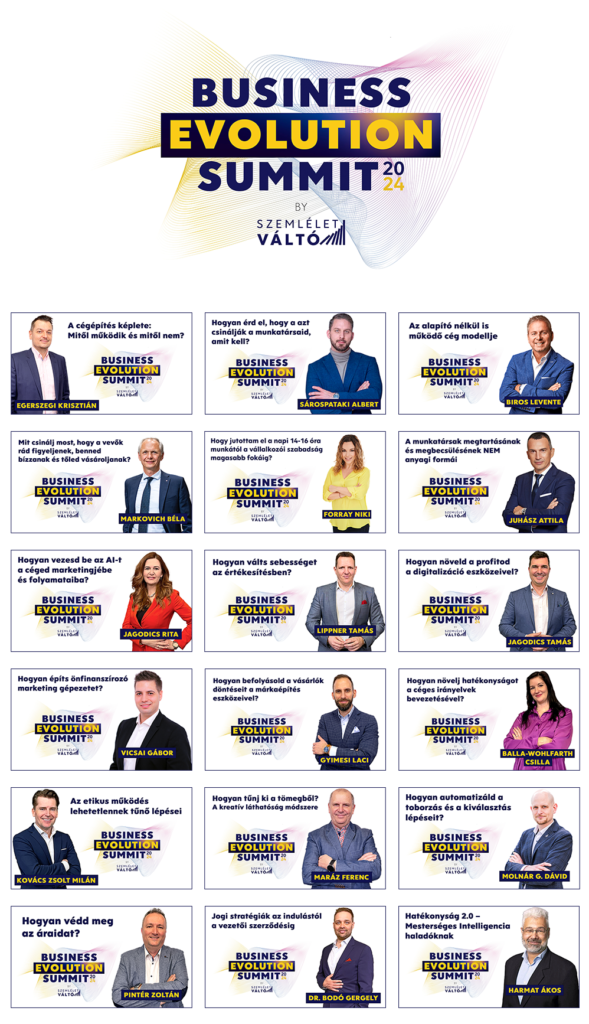 Business evolution summit szemléletváltó vállalkozásfejlesztés